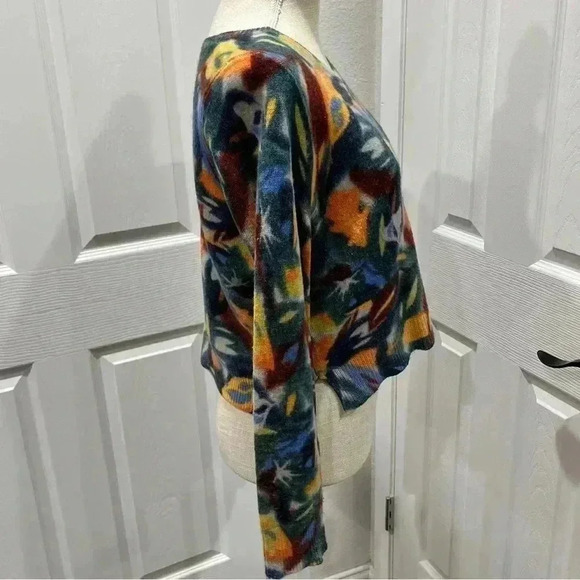 Zoologist by Charlotte Linton Anthropologie cropped 100% merino wool swe… ❤️ - Picture 5 of 8